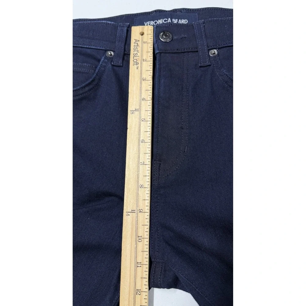 Veronica Beard Beverly Skinny Flare Jeans Women's 28 High Rise Stretch Denim - Picture 10 of 14